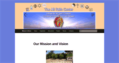 Desktop Screenshot of allfaithcenter.org